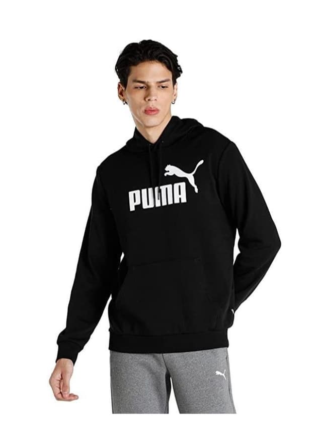 ESS Big Logo Hoodie TR Puma Black